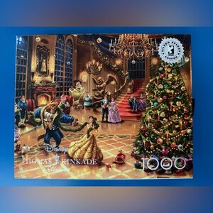 CEACO Disney Thomas Kinkade Studios 1000 piece puzzle Silver Select Edition